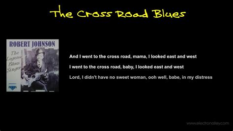  Cross Road Blues - Una ballata blues intrisa di struggente nostalgia e ardenti melodie slide